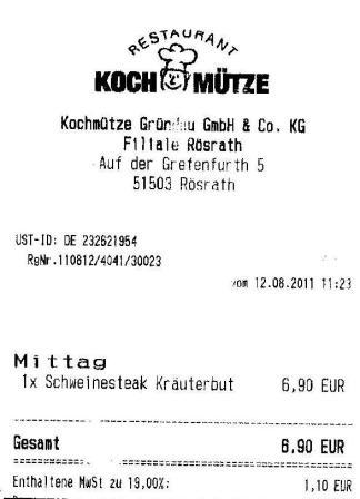 mmib Hffner Kochmtze Restaurant